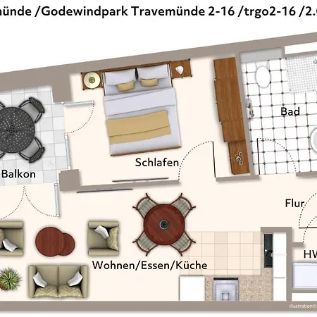 Apartment Godewindpark Travemuende Godewindpark Travemuende 2-16